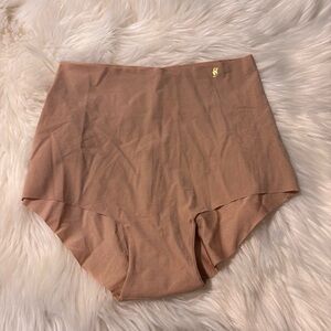 BNWT VS Victoria Secret High-Waisted Tan Briefs